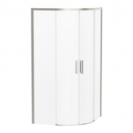 VOLLE SOLO душевая кабина 90x90x195 см профиль cepillado níquel стекло прозрачное 6мм без поддона