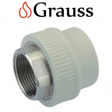 Grauss Муфта с внутренней резьбой d40*1 1/4в (под ключ), Германия