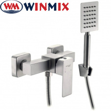 Смеситель для душкабины Winmix Kub (Chr-003), Польша (нержавеющая сталь)