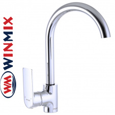 Смеситель для кухни Ухо на гайке Winmix Premium Albert (Chr-017), Польша
