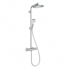 HANSGROHE CROMETTA S 240 1jet Showerpipe душевая система c термостатом, хром
