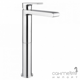 Смеситель для раковины высокий Bugnatese Simple SIMOP6621 bianco матовый белый
