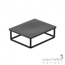 Фото - Мыльница настольная Devit Up Black 7020120B черный матовый Мыльница настольная Devit Up Black 7020120B черный матовый