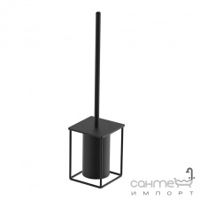 Ершик для унитаза напольный Devit Up Black 7060120B черный матовый