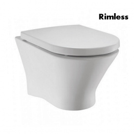 ROCA NEXO Rimless унитаз подвесной, с сиденьем с системой плавного опускания (в упак.)
