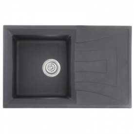 Мойка кухонная HAIBA HB8104-G228 GRAY 780x500x200 (HB0988)