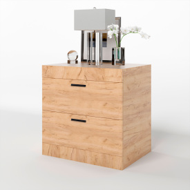 Тумба прикроватная Эверест Соната 50х38х50 дуб крафт золотой (EVR-2712)