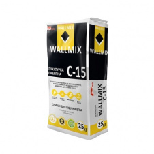 Штукатурка цементная Wallmix С-15 25 кг