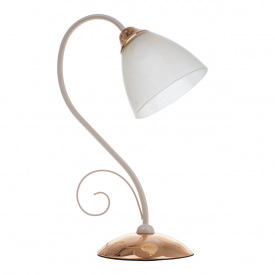 Настольная лампа классическая Brille 60W LK-662 Коричневый