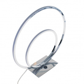 Настольная лампа LED хай-тек Brille 18W BL-553 Хром