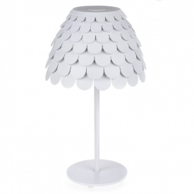 Настольная лампа "Чешуя" Brille 60W BL-117 Белый