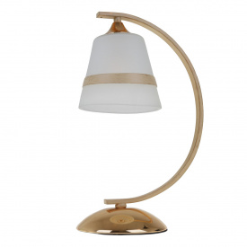 Настольная лампа барокко Brille 60W LK-660 Золотистый