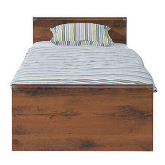ліжко JLOZ 90 з каркасом Індіана Дуб Шутер БРВ