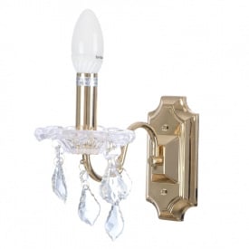 Бра свеча Классическое Brille 60W BCL-074 Золотистый