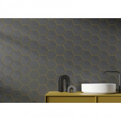 Плитка Argenta Gallery Cube Dark Hex 8х160х140 мм (519695) Бориспіль