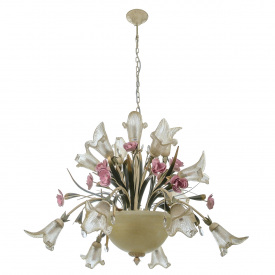 Люстра Brille Флористика 40W G9 Разноцветный