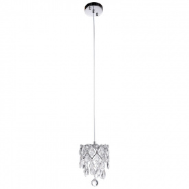 Люстра подвесная Brille 7W Хром