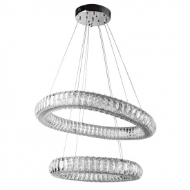 Люстра Brille LED 88W Хром