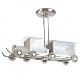 Люстра для детской комнаты Brille 60W E27 Никель