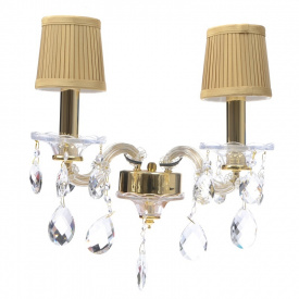 Бра хрустальное Классическое Brille 40W BCL-312 Золотистый