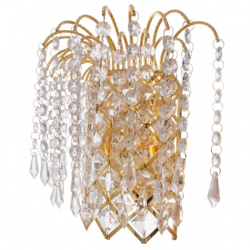 Бра хрустальное Дворцовый Brille 40W BCL-174 Золотистый