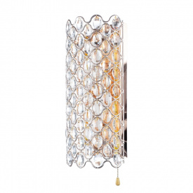 Бра LED хрустальное с выключателем Дворцовый Brille 40W BCL-488 Золотистый