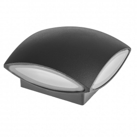 LED подсветка Brille Пластик 6W AL-234 Черный 34-196