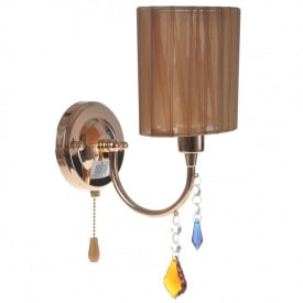 Бра с выключателем Brille 60W BL-094 Золотистый