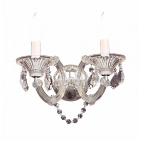 Бра хрустальное свеча Барокко Brille 40W CR-401 Бесцветный