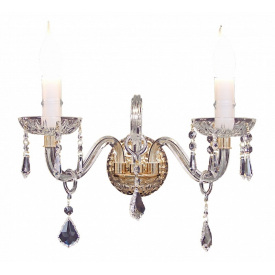 Бра хрустальное свеча Барокко Brille 40W CR-607 Золотистый