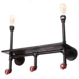 Светильник настенный Brille Металл 60W BL-341 Черный 26-325