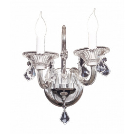 Бра хрустальное свеча Барокко Brille 40W CR-408 Бесцветный