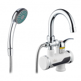 Кран на одну воду с электронагревом Kroner (Krm) Volt-Cw191Mds Проточный Водонагреватель