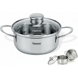 Пароварка Bambino 3 предмета Fissman DP36999