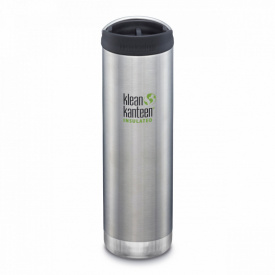 Термофляга Klean Kanteen TKWide Cafe Cap 473 ml Old Brushed Stainless (1017-1005822)