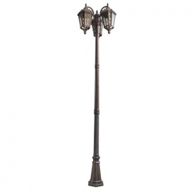 Уличный фонарь Brille GL-63 Коричневый