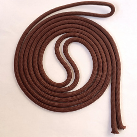 Шнур круглый плетеный Luxyart коричневый 5 мм диаметр 200 м (BF-5202)