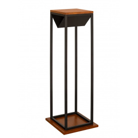 Дровница из металла Собственное производство GoodsMetall в стиле Лофт 1200х400х370 ДК22