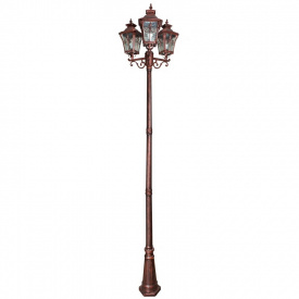 Уличный фонарь Brille 60W GL-61 Коричневый