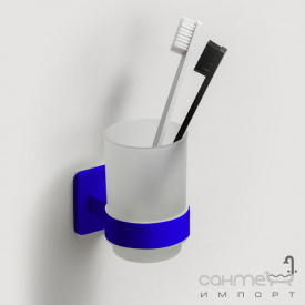 Подвесной стакан с держателем Liberta Nook Color красный RAL 3016 глянцевый