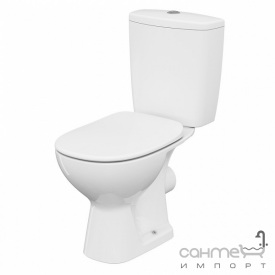 Унитаз-компакт безободковый с сидением softclose Cersanit Arteco CelanOn CCKZ1014400777 белый
