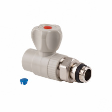 Кран шаровой радиаторный PPR Thermo Alliance 20х1/2&quot прямой