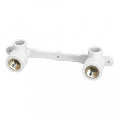 Монтажная планка PPR Blue Ocean &quotБелый&quot 20х1/2&quot ВР Косів