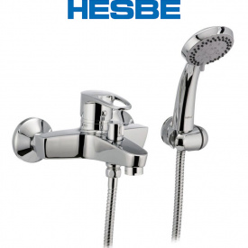 Змішувач для ванни короткий ніс HESBE XIDE EURO (Chr-009)