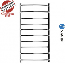 Сушка для рушників Navin Омега 50*100(нижнє підключення), нержавіюча сталь, Україна.
