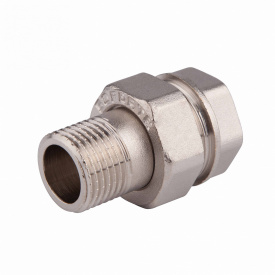 Сгон &quot;Американка&quot; SD Forte 1/2&quot; прямой SF190W15