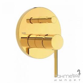 Смеситель для ванны скрытого монтажа Tres Study 26218090OR золото