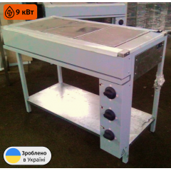Плита электрическая кухонная с плавной регулировкой мощности ЭПК-3 эталон Профи Николаев