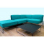 Модульний диван і столик Cruzo Діас 244х84 см зелений для тераси відвідувачів Київ