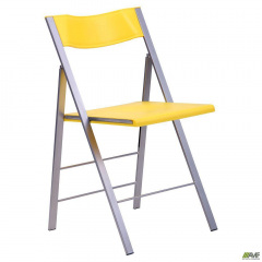 Стул складной Ибица алюм пластик желтый Петрово